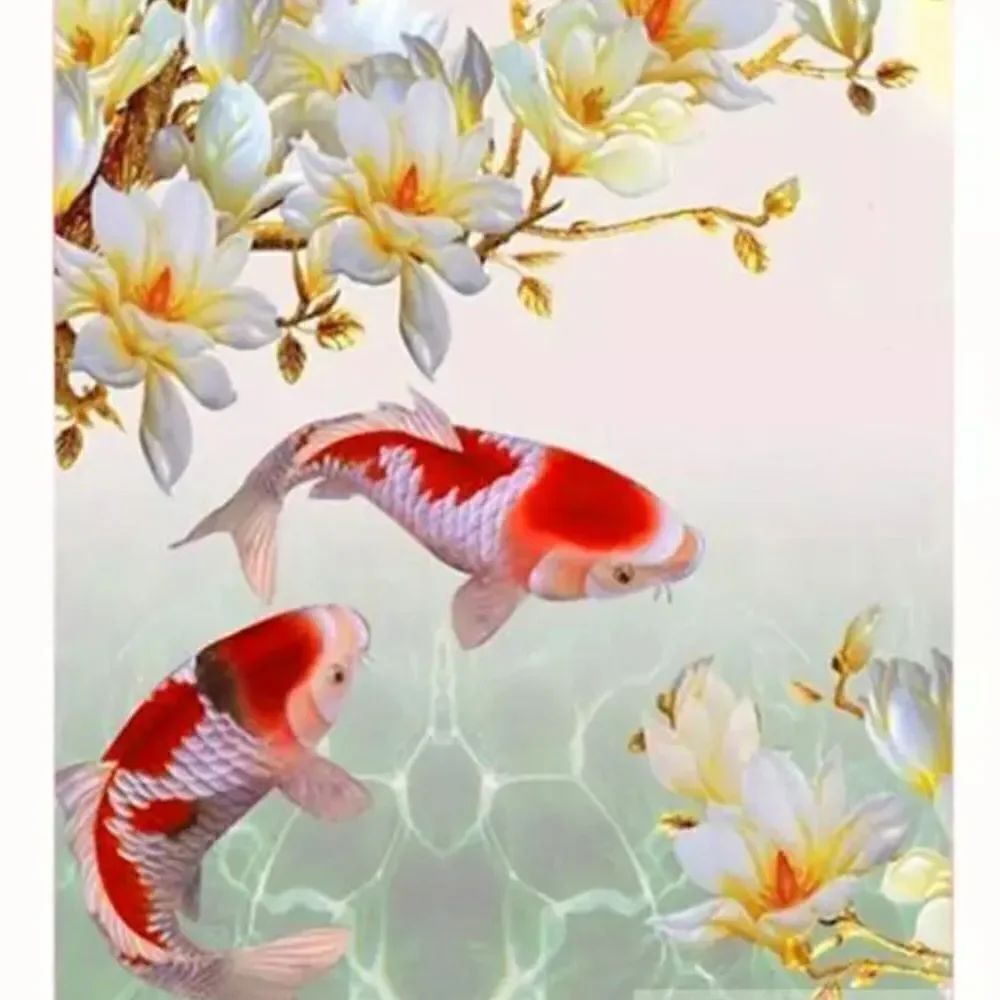 GORGEOUS KOI Diamond Painting!